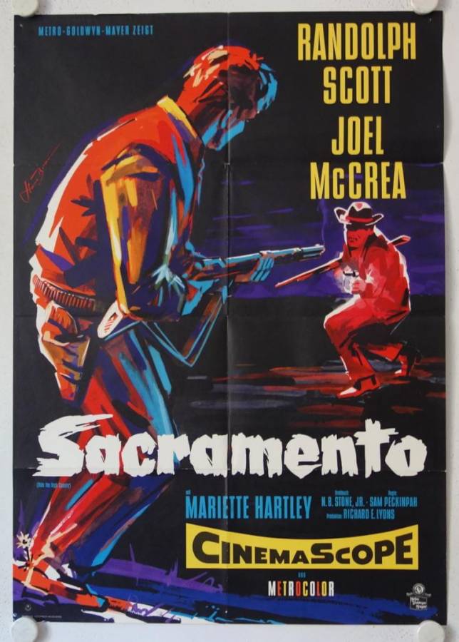 Sacramento originales deutsches Filmplakat